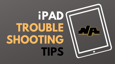 iPad Trouble Shooting Tips Logo 